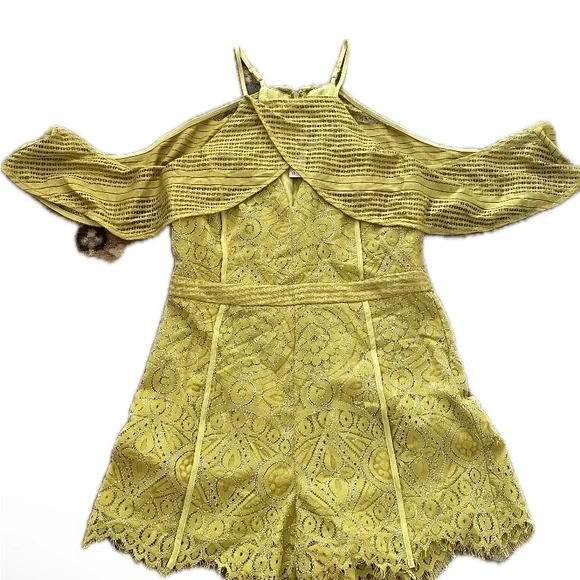 Anthropologie A Devyn Rae EMBROIDERED ROMPER size L - Picture 15 of 16
